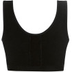 Leyla - Soutien-gorge Post-opératoire Sans couture de Compression Légère non prélavé - Noir - Amoena