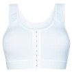 Sarah - Soutien-gorge de Compression Sans armatures Ouvert devant - Blanc - Amoena