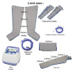 Appareil de Pressothérapie Press 4 + 2 bottes + 1 manchon + la ceinture - WINELEC