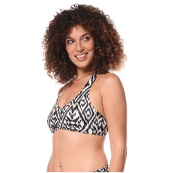 Salta - Haut de bikini - Noir / Blanc - Amoena
