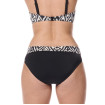 Salta - Bas de bikini - Noir / Blanc - Amoena