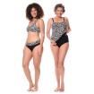 Salta - Bas de bikini - Noir / Blanc - Amoena