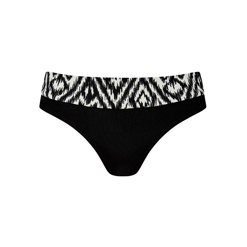 Salta - Bas de bikini - Noir / Blanc - Amoena