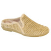 Chausson Mule Fourré Beige Ecru Femme BR 3503 - Bruman
