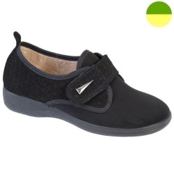 Chausson Fourré Noir Femme CHUT BR 3534 - BRUMAN