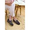 Chaussure Fourré Marron Effet Pied-de-Poûle Femme CHUT BR 3511 - BRUMAN