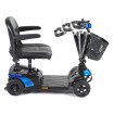 Colibri Outdoor - Scooter électrique (Classe B) avec kit éclairage - Bleu Electrique - 8 Km/h - INVACARE