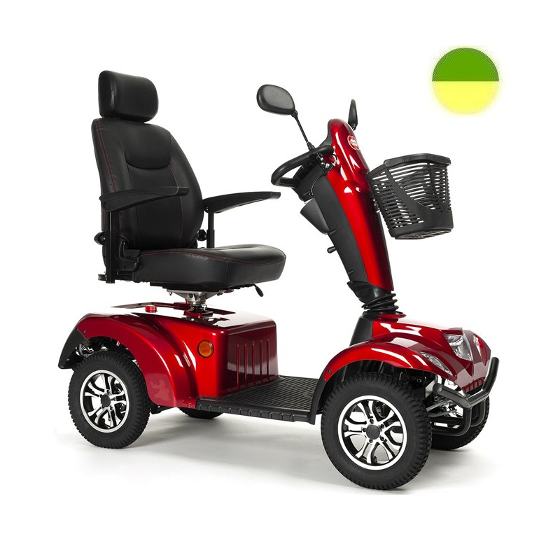 Carpo 2 SE - Scooter électrique (Classe C) - Rouge - 10 Km/h - VERMEIREN