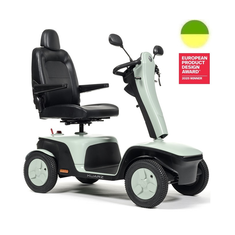 Kuarz - Scooter électrique (Classe C) - Vert Arctique - 10 Km/h - VERMEIREN