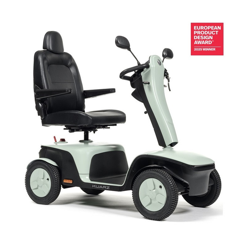 Kuarz XD - Scooter électrique (Classe C) - Vert Arctique - 13 Km/h - VERMEIREN