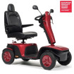 Kuarz XD - Scooter électrique (Classe C) - Rouge Bourgogne - 13 Km/h - VERMEIREN