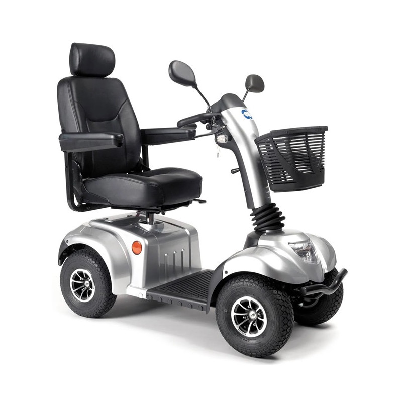 Ceres SE - Scooter électrique (Classe C) - Argent - 10 Km/h - 50 Ah - VERMEIREN