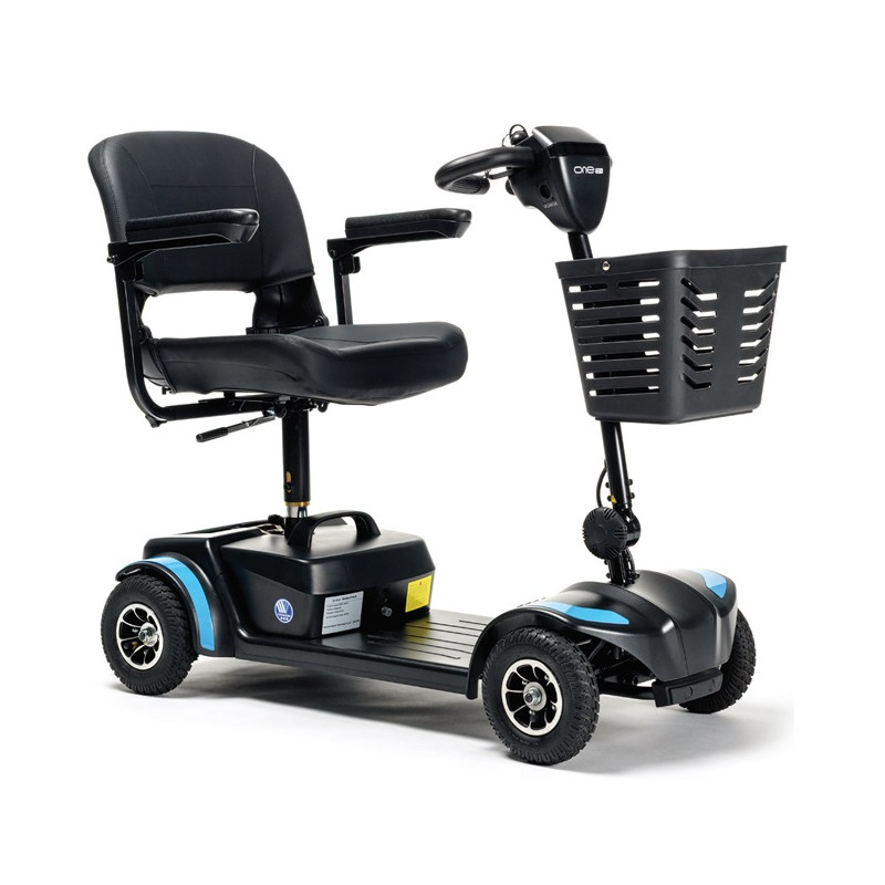 One Air+ Spring - Scooter électrique (Classe A+) - Bleu / Vert / Orange / Rose pâle - 8 Km/h - VERMEIREN