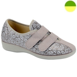 Derby à Scratch Gris Effet Fleuri Femme CHUT BR 3554 - BRUMAN