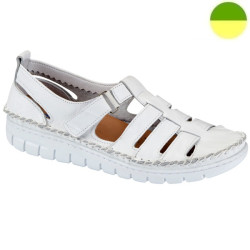 Chaussure à Grande Ouverture Blanc Femme CHUT BR 3537 - BRUMAN