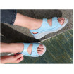 Sandale Cuir Bleu Clair Femme CHUT AD 2228 H - ADOUR