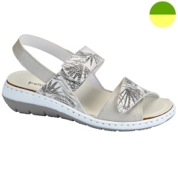 Sandale Cuir Gris Femme CHUT BR 3547 - BRUMAN