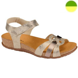 Sandale Marron Clair Femme CHUT BR 3546 - BRUMAN