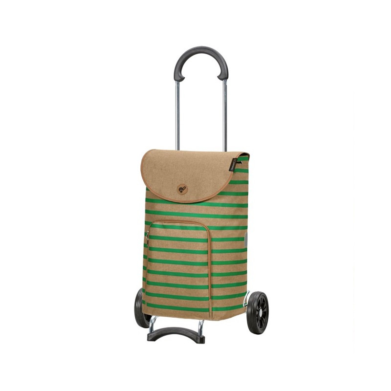 Scala Shopper Eske - Chariot de courses 2 roues - Vert - 47 L - Andersen Shopper Manufaktur