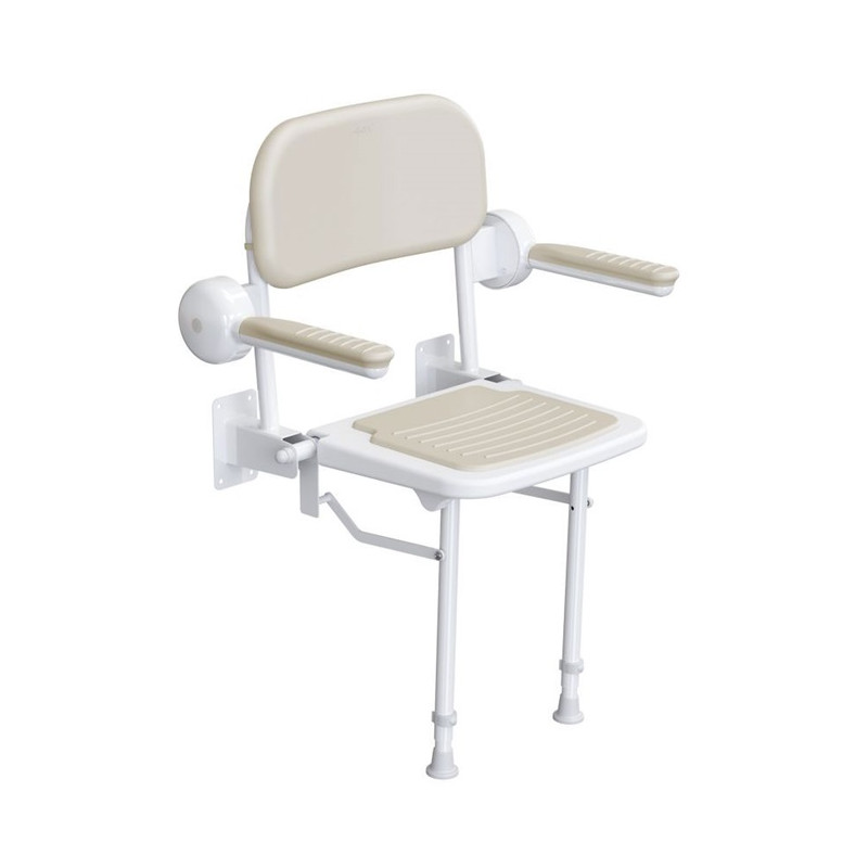 Lagon - Siège douche relevable avec dossier Confort