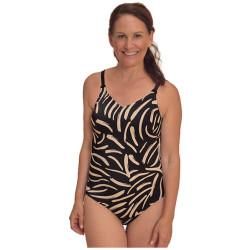 Turin - Maillot de bain une pièce - Noir / Quartz - Amoena