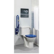 Barre d'appui WC PRO - Pied Fixe ou Réglable