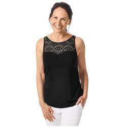 Summer Top - Noir - Amoena
