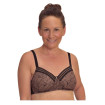 Brooke - Soutien-gorge paddé sans armatures - Noir / Moka - Amoena