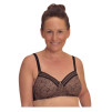 Brooke - Soutien-gorge paddé sans armatures - Noir / Moka - Amoena