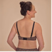 Brooke - Soutien-gorge paddé sans armatures - Noir / Moka - Amoena