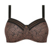 Brooke - Soutien-gorge paddé sans armatures - Noir / Moka - Amoena