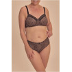 Brooke - Soutien-gorge paddé sans armatures - Noir / Moka - Amoena