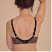 Brooke - Soutien-gorge sans armatures - Grande taille - Noir / Moka - Amoena