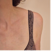 Brooke - Soutien-gorge sans armatures - Grande taille - Noir / Moka - Amoena