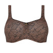 Brooke - Soutien-gorge sans armatures - Grande taille - Noir / Moka - Amoena