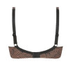 Brooke - Soutien-gorge sans armatures - Grande taille - Noir / Moka - Amoena