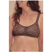 Brooke - Soutien-gorge sans armatures - Grande taille - Noir / Moka - Amoena
