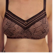 Brooke - Soutien-gorge sans armatures - Noir / Moka - Amoena