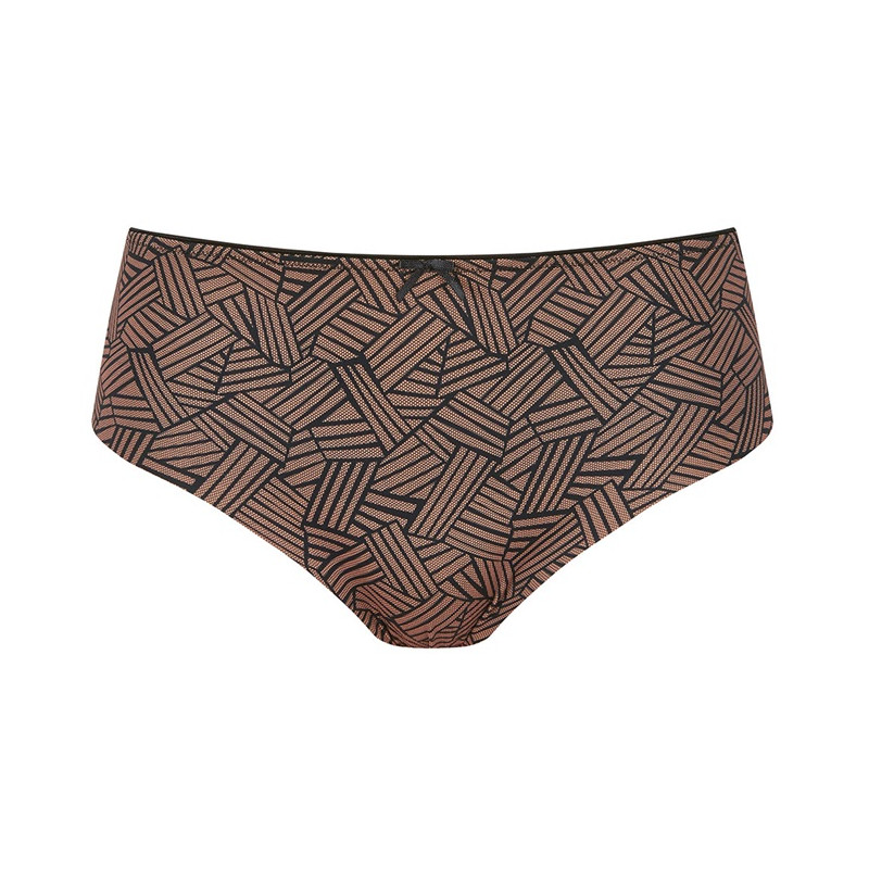 Brooke - Slip - Noir / Moka - Amoena