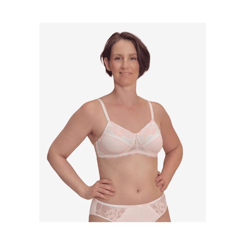 Kennie - Soutien-gorge sans armatures - Lilas / Ivoire - Amoena