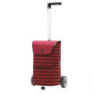 Unus Shopper Jelke - Chariot de courses 2 roues - Bordeaux - 46 L - Andersen Shopper Manufaktur