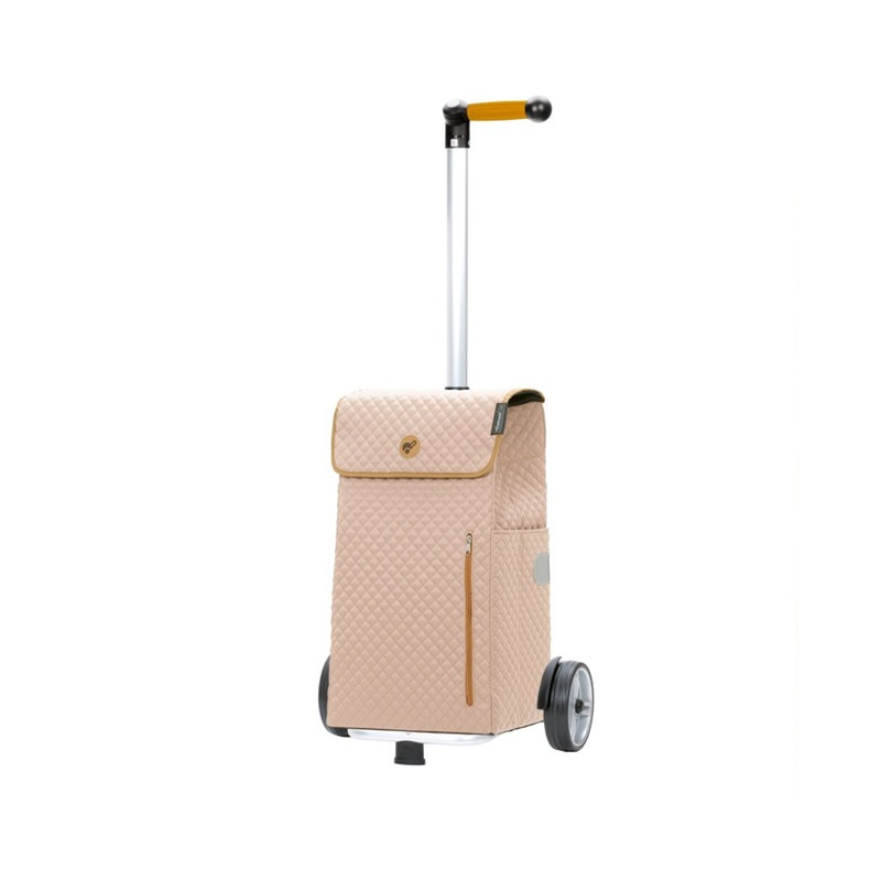 Unus Shopper Lissa - Chariot de courses 2 roues - Sable - 43 L - Andersen Shopper Manufaktur