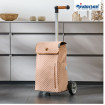 Unus Shopper Lissa - Chariot de courses 2 roues - Sable - 43 L - Andersen Shopper Manufaktur