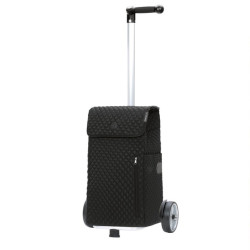 Unus Shopper Lissa - Chariot de courses 2 roues - Noir - 43 L - Andersen Shopper Manufaktur