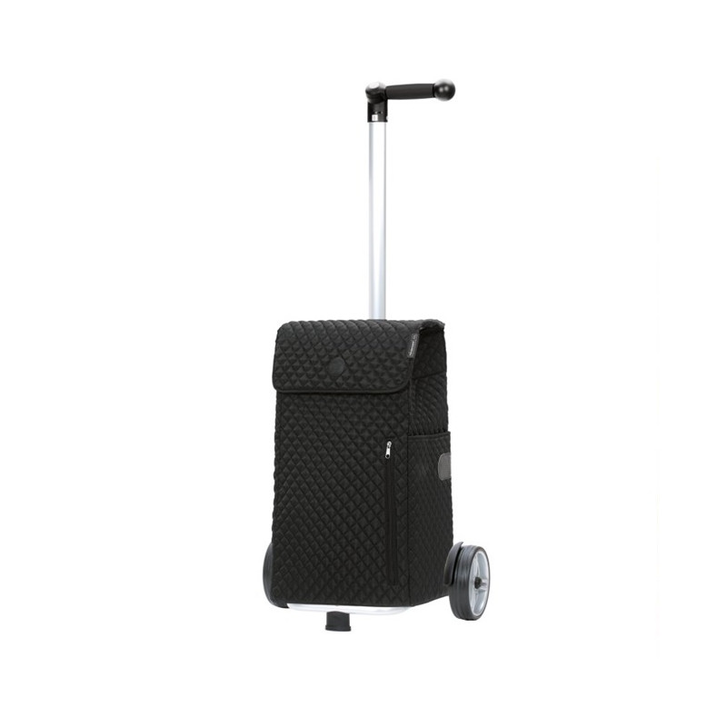 Unus Shopper Lissa - Chariot de courses 2 roues - Noir - 43 L - Andersen Shopper Manufaktur