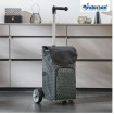 Unus Shopper Famke - Chariot de courses 2 roues - Noir - 47 L - Andersen Shopper Manufaktur