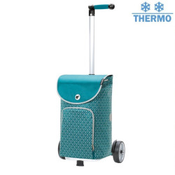Unus Shopper Famke - Chariot de courses 2 roues - Noir - 47 L - Andersen Shopper Manufaktur