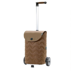 Unus Shopper Hilma - Chariot de courses 2 roues - Mousse - 45 L - Andersen Shopper Manufaktur