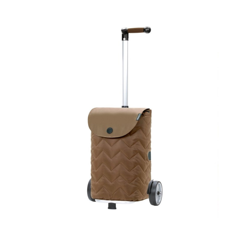 Unus Shopper Hilma - Chariot de courses 2 roues - Mousse - 45 L - Andersen Shopper Manufaktur