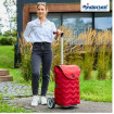 Unus Shopper Hilma - Chariot de courses 2 roues - Rouge - 45 L - Andersen Shopper Manufaktur